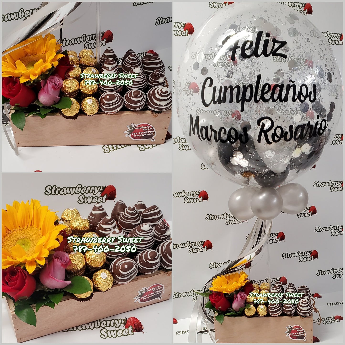 Combo 7. Lover Sun & Globo Personalizado