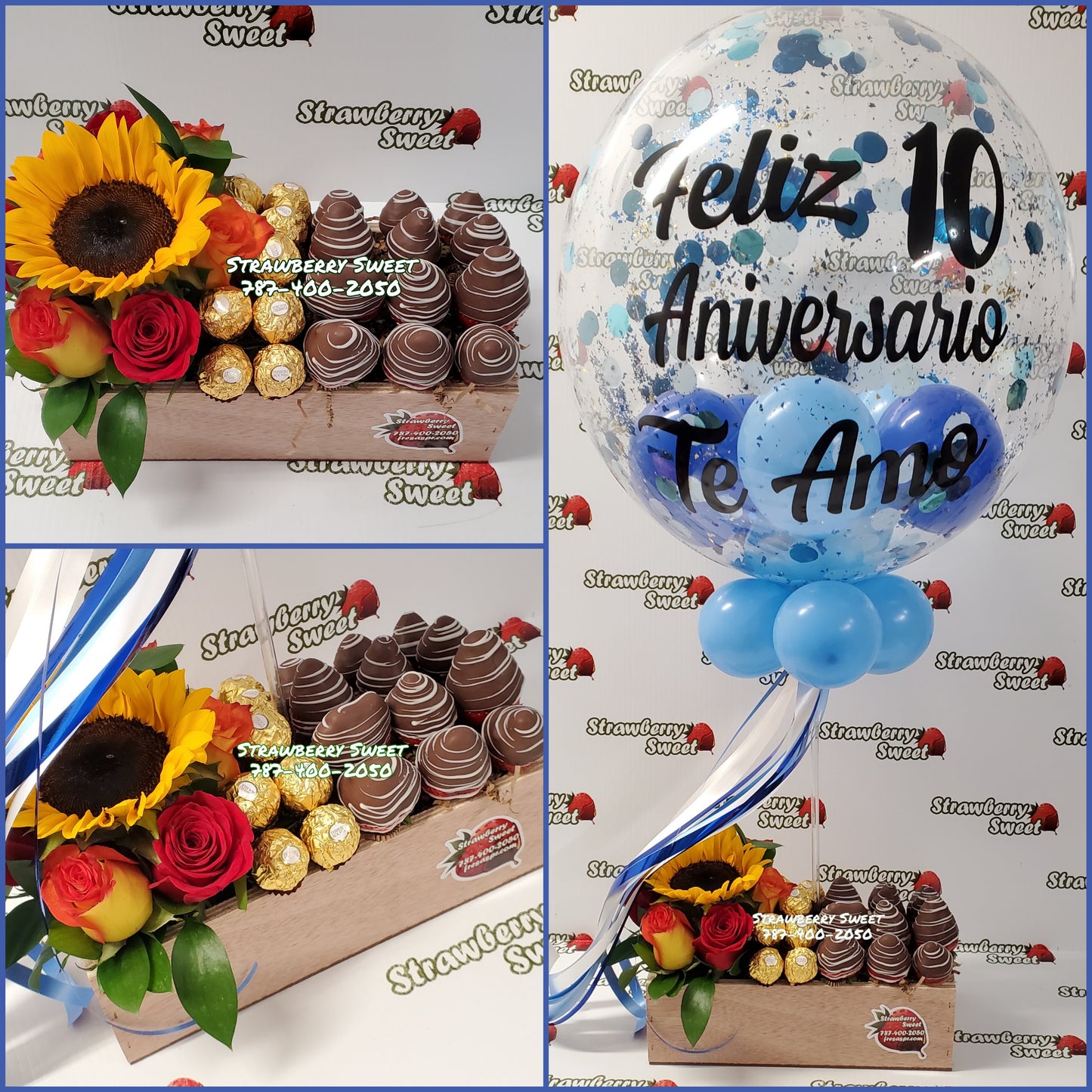 Combo 7. Lover Sun & Globo Personalizado