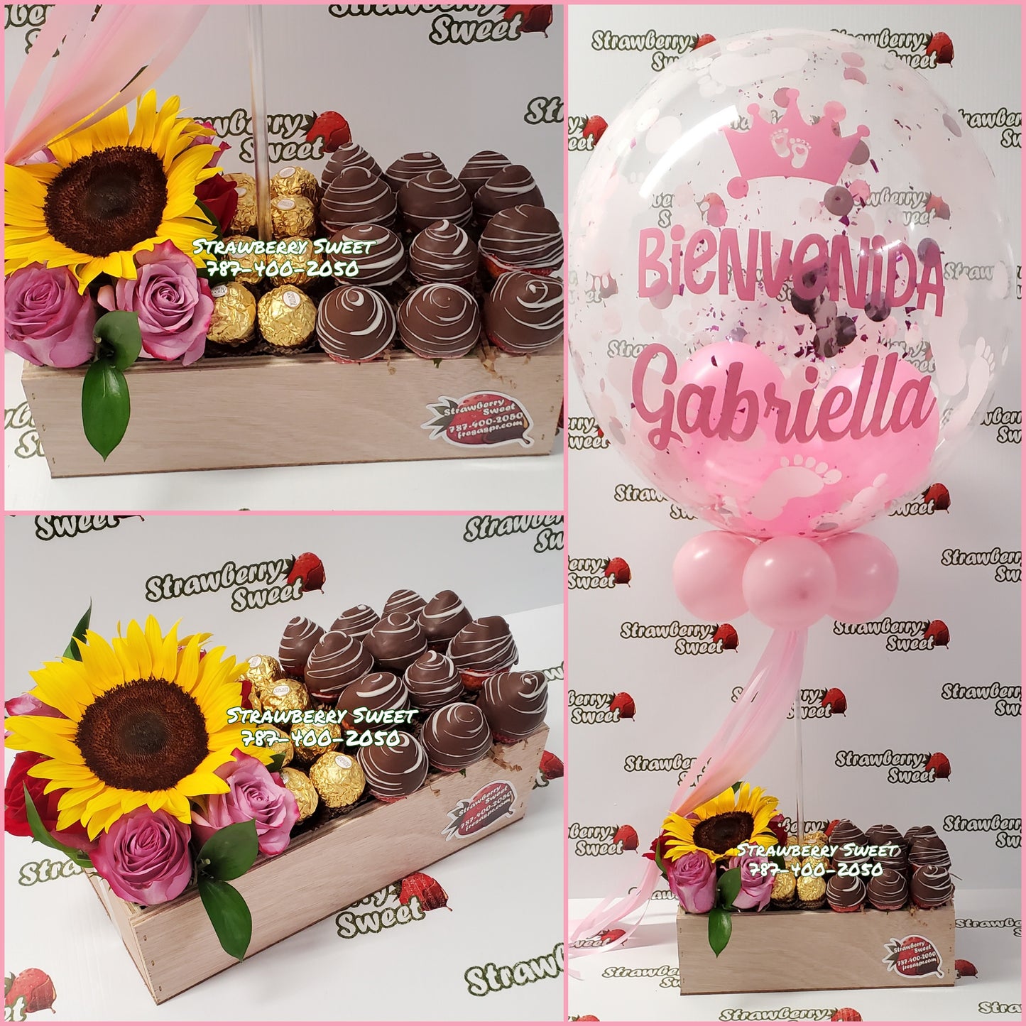 Combo 7. Lover Sun & Globo Personalizado