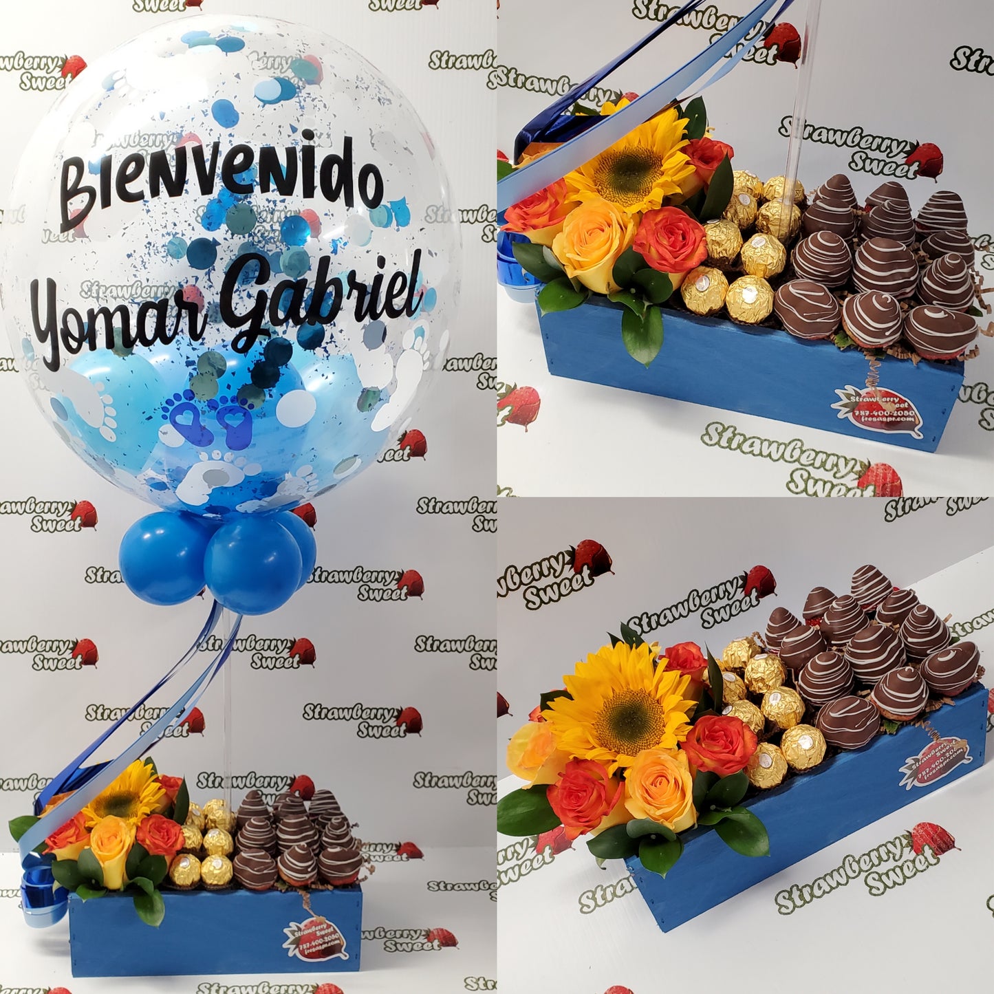 Combo 7. Lover Sun & Globo Personalizado