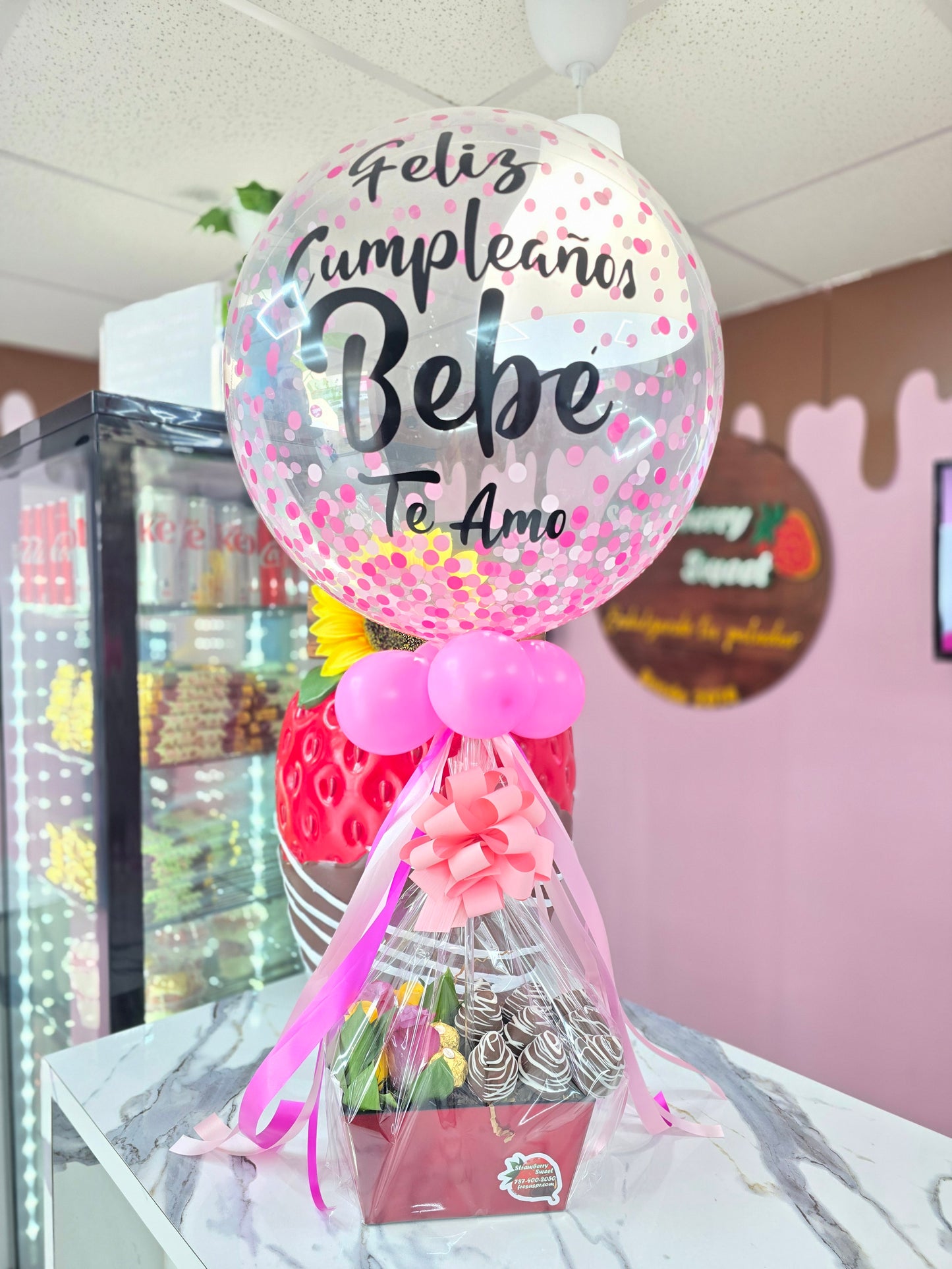 Combo Little Sweet & Globo Personalizado